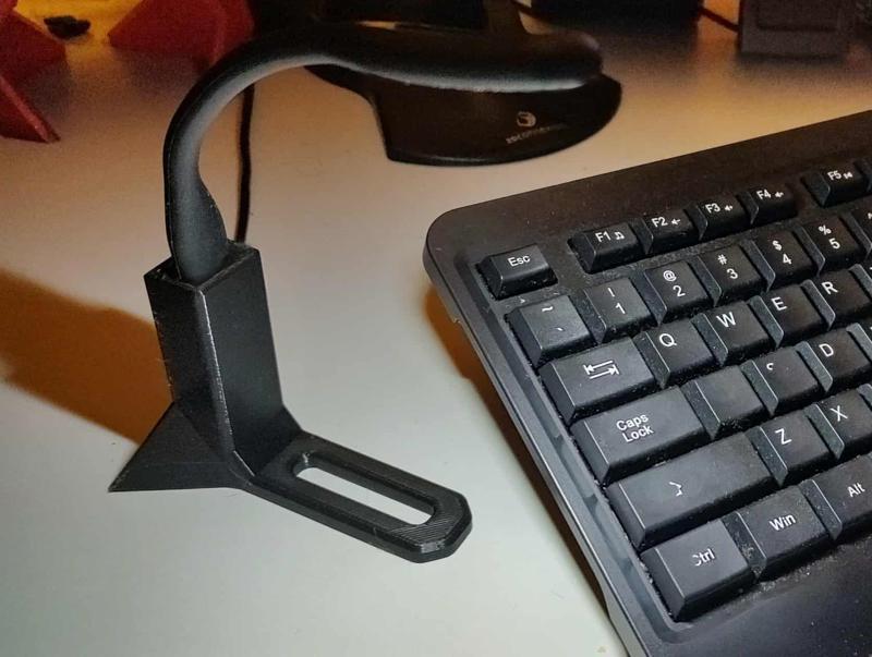 Led lamp USB Holder for keyboard