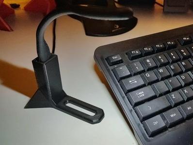 Led lamp USB Holder for keyboard