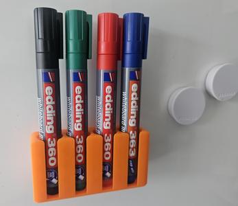Whiteboard Marker Holder for Franken Magnet HMS38
