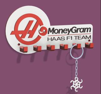 Haas F1 Team KEYS HOLDER BOARD