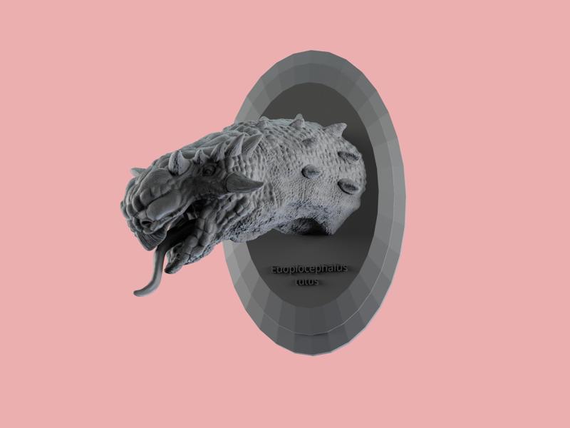 Euoplocephalus- Bust