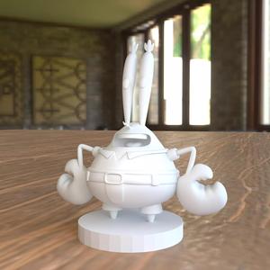 Mr Krabs 3D Print