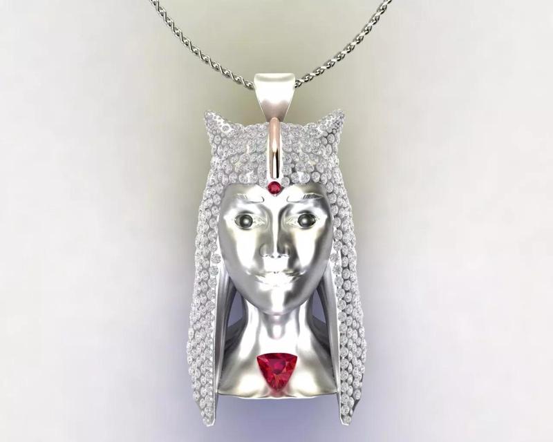 Zbrush Character Design Necklace