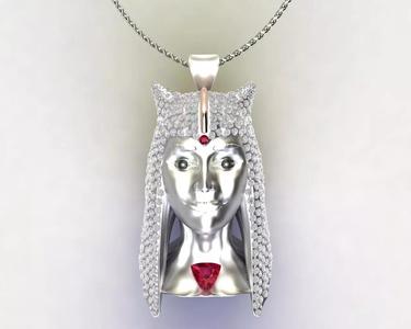 Zbrush Character Design Necklace