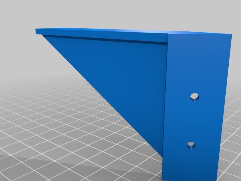 Parametized Delta corner brace