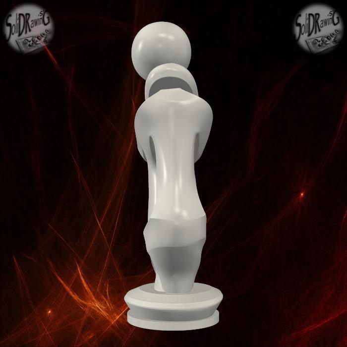 Abstract Wooden Lovers Embrace – SoliDRawinGs SG732