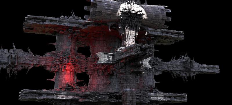 Thors Hammer Sci-Fi Cityscape 1 Kit bash