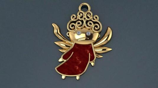 fairy pendant