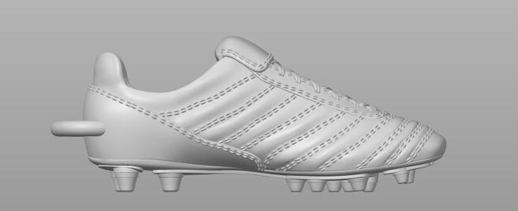 Adidas Predator Boot Keychain STL - Football Boot Charm 3D Print