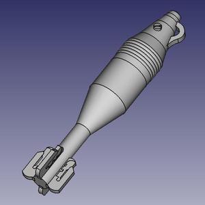 60 MM M302 MORTAR ROUND CONCEPT PROTOTYPE