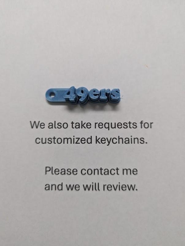 San Francisco 49ers Keychain