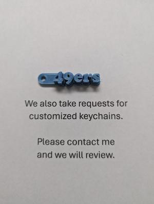 San Francisco 49ers Keychain