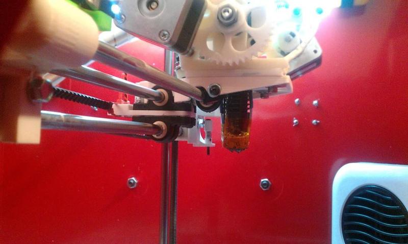 Printrbot Dual Extruder Carriage and Mount 