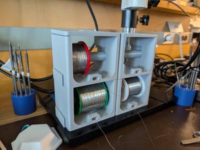 Modular Solder Spool Holder