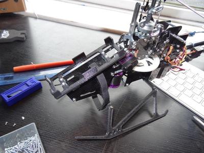 KDS 450 battery tray RC Helicopter