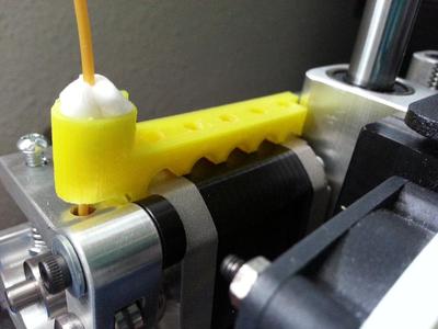 Printrbot Clip-On Filament Guide and Cleaner