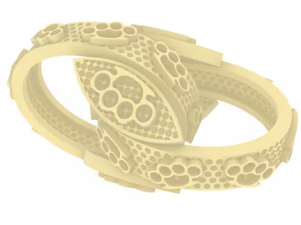 nuckle duster tulip bracelet