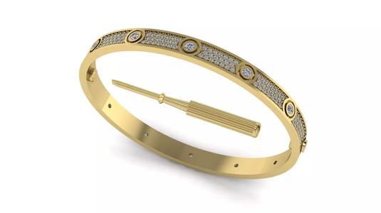 Love Bracelet Diamonds - SIZE 19