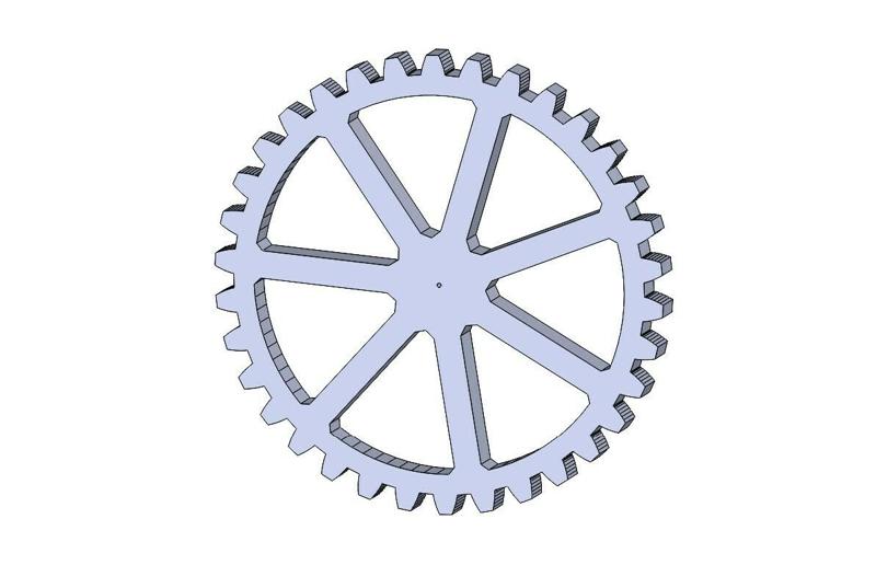 Sprocket 34 teeth x 8 thickness