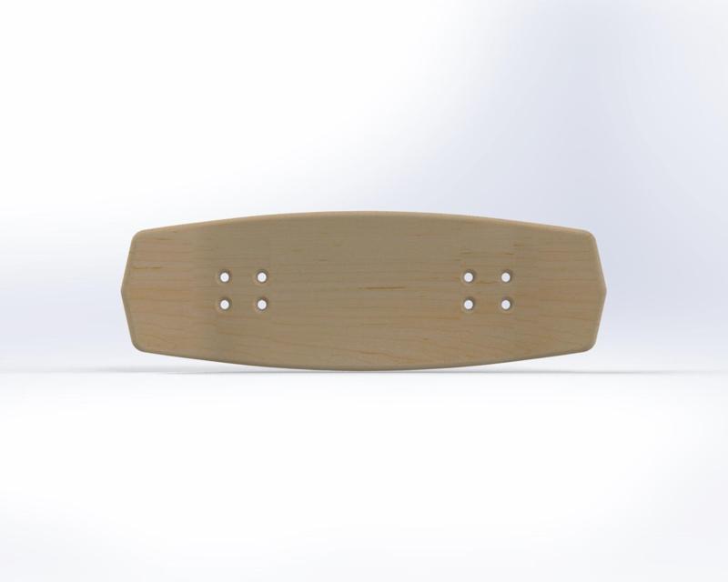 Fingerboard deck 32mm Demon Medium Concave