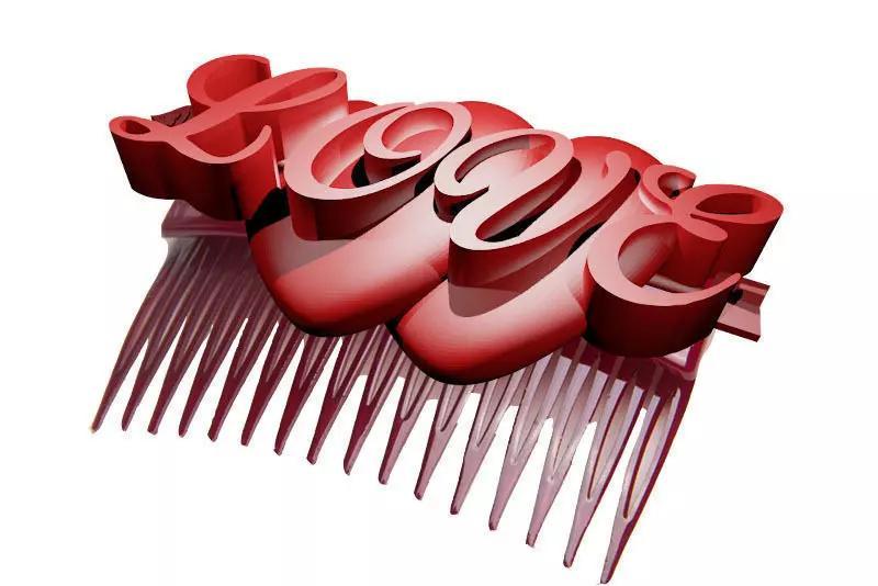 Cupid hair comb