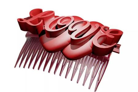 Cupid hair comb