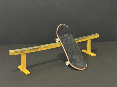 Square Rail for fingerboards