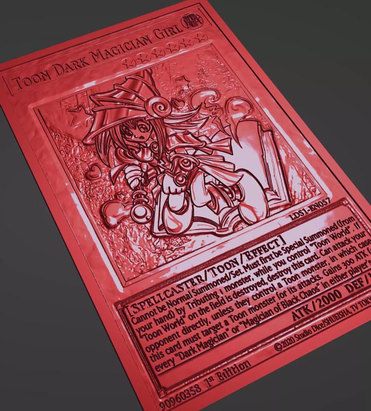 Toon Dark Magician Girl-Card-Yugioh