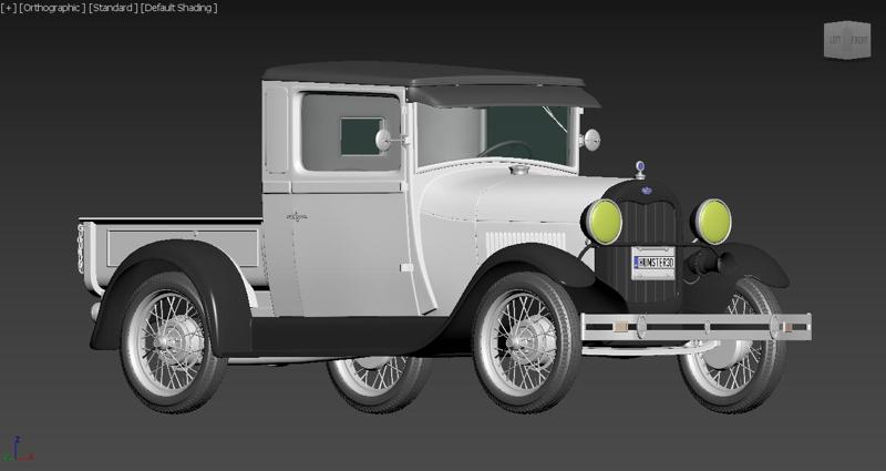 Ford Model-A Closed Cab 1928