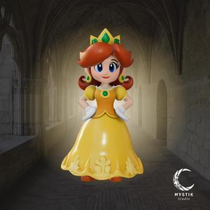 Daisy chibi version - The most energetic princess in Sarasaland Kingdom