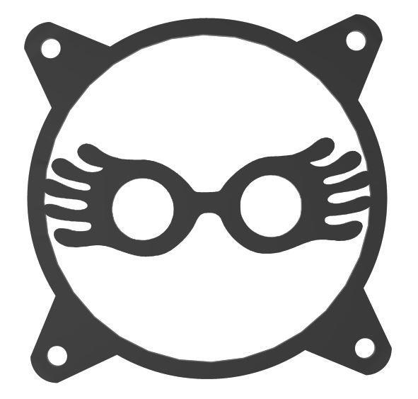 Luna Lovegood Fan Grid 120mm
