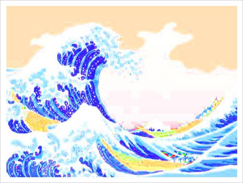 Lithophanie The big wall