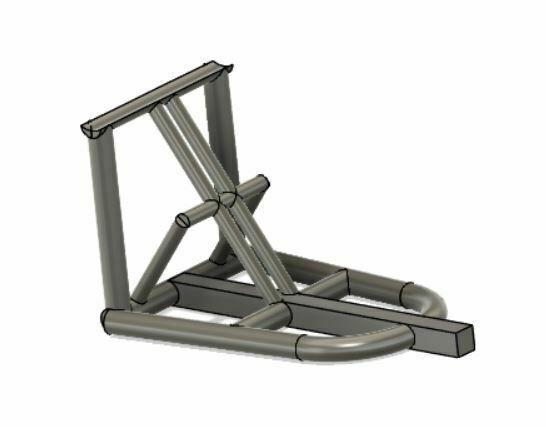 drag racing pro jackstand 1/25 scale