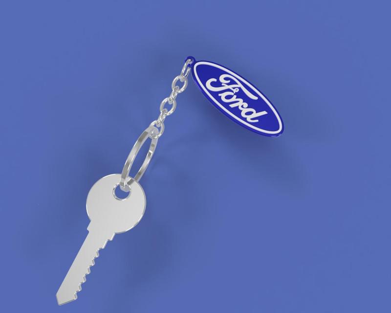 Ford key ring