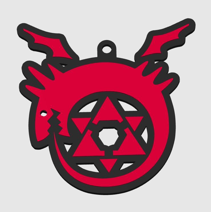 Full Metal Alchemist - Keychain & Emblem pack! (10x files, pre-painted 3MF & STL)