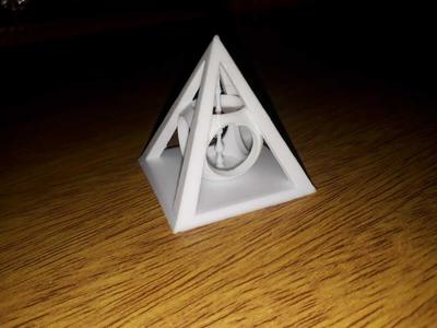 Three-dimensional Deathly Hallows