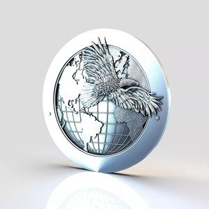 Eagle and globe seal