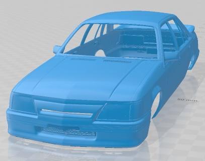 Holden VK Race Printable Body Car