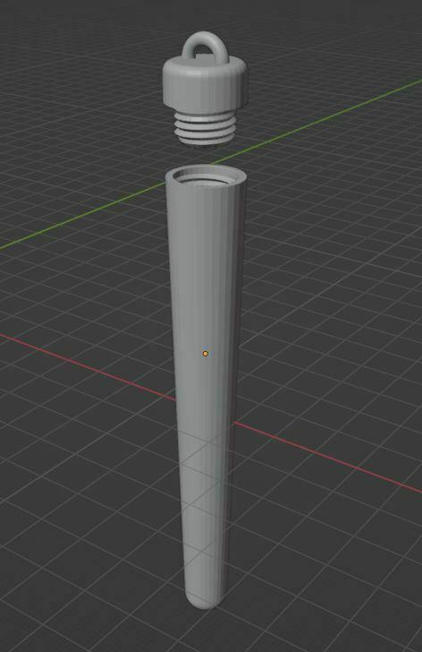 Cigarette Joint Holder with Hanger