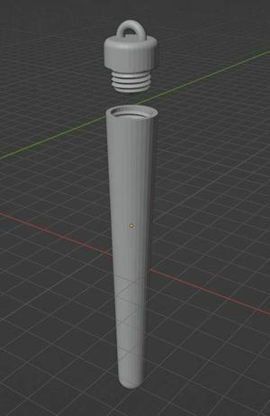 Cigarette Joint Holder with Hanger