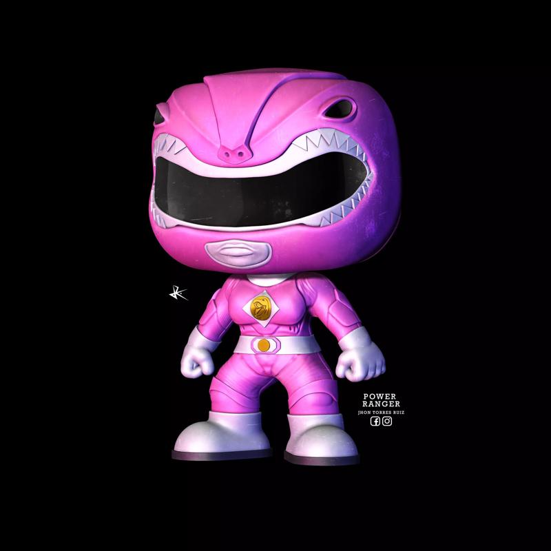 POWER RANGER PINKISH FUNKO POP COLLECTION