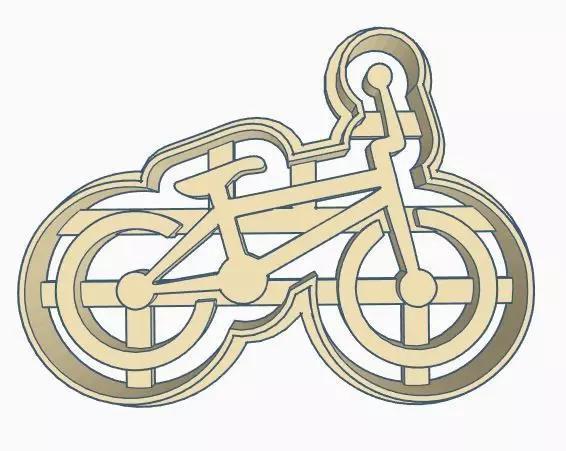 BMX Bike Cookie Cutter