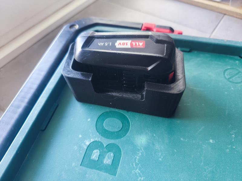 Bosch 18V 1.5Ah battery holder - SystemBox size S