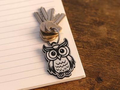 gufo keychain