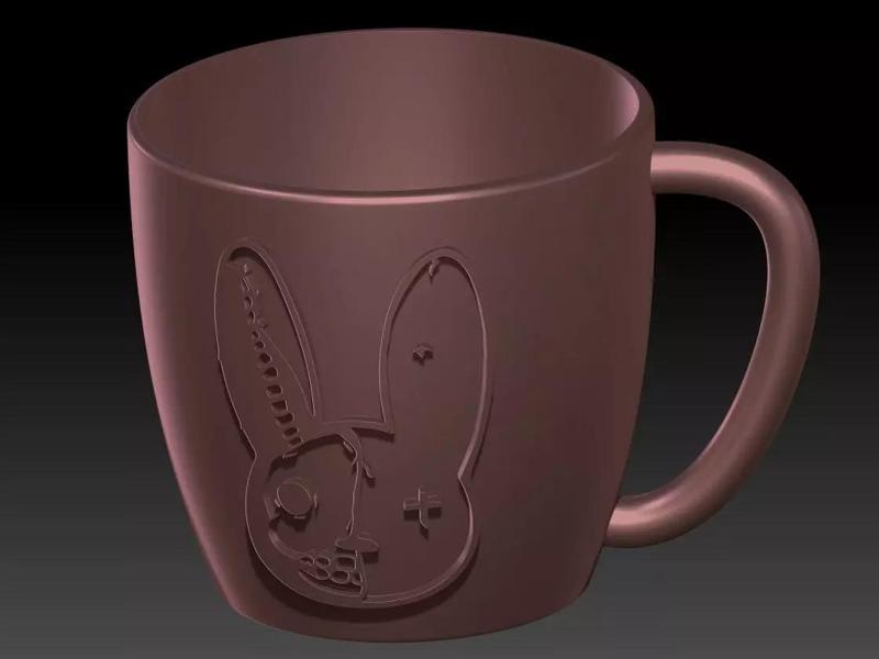 bad bunny Halloween mug