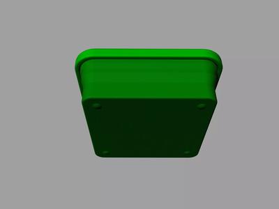 Green folding silicone box