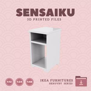 SKRUVBY Side Table for Miniature Dollhouse - IKEA - 3D Print