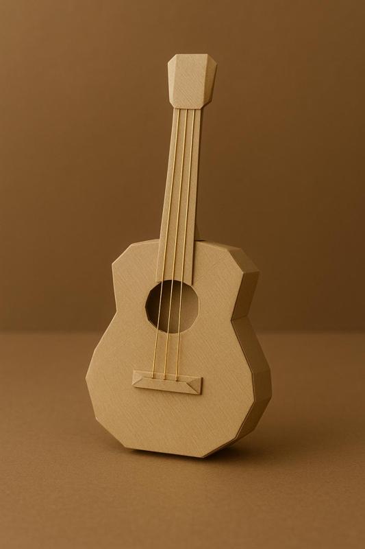 Origami Guitar 🎸
