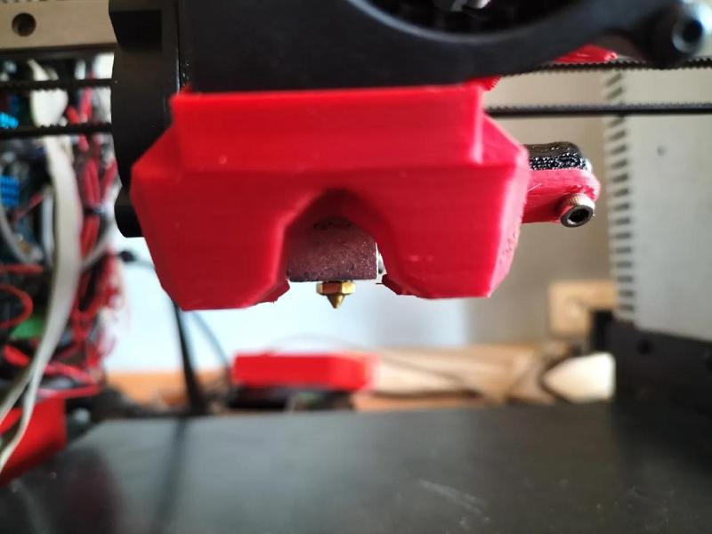 Fan duct 5020 blower for mk3s extruder or similar   