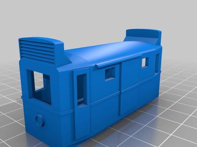 Freelance H0e 009 railcar inspired by MÁV Dmot